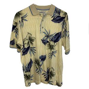 Bamboo Cay Men's Small Button Up Hawaiian Shirt
